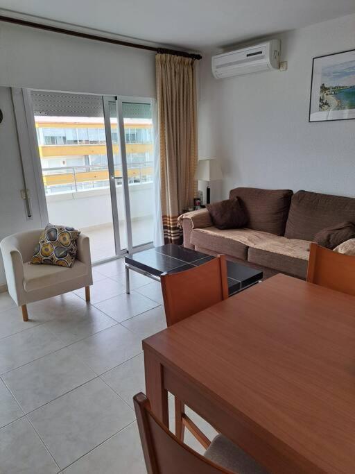 Holiday Center Apartamento Vistas Mar, Acceso Directo Playa Y Piscina Roses Exterior foto